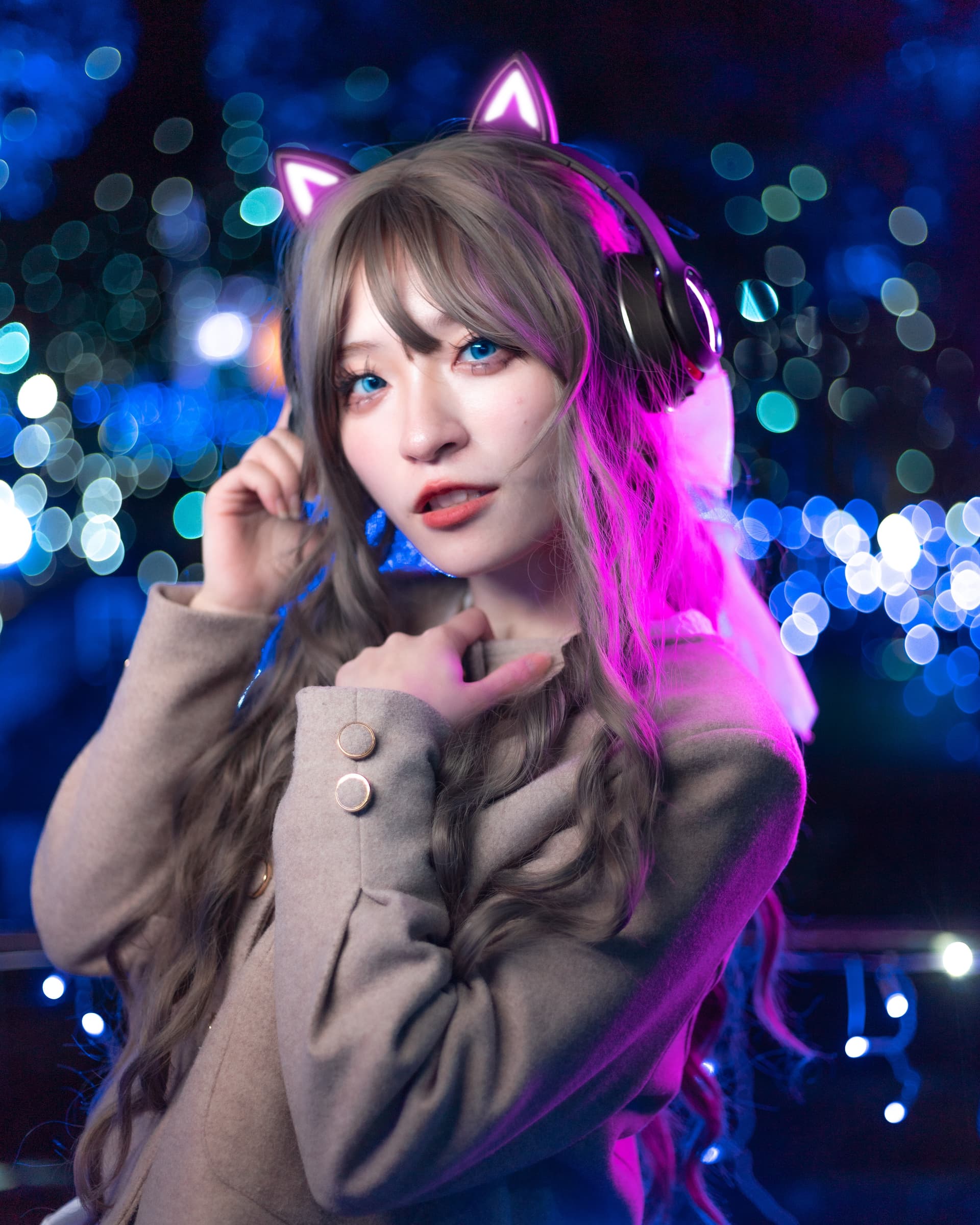 昼間ポートレート